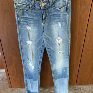 Paige Skyline Ankle Peg Skinny Indigo Ezra Dest 25